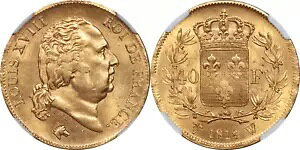 �t�����X 1818�N ���C18�� ���� 40�t���� NGC MS-62