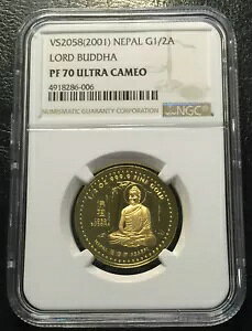 lp[ 1/2 A (1/2IX)  2001 NGC PF 70 UC  gbvO[h 