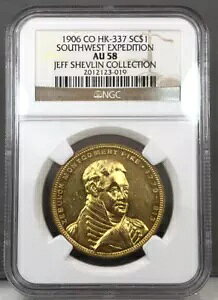 1906 CO HK-337 SC$1 TEXEFXgEGNXyfBV pCNXs[N NGC AU58 bL ~ WFtEVFu