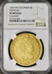 1824-FM �|�p���� �R�����r�A �S�[���h 8 �G�X�N�[�h - NGC XF �ڍ� - ?COINGIANTS?