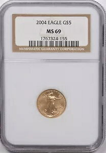2004N 5h NGC MS69 1/10IX S[hC[O NG1637* z