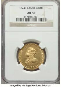 �S�[���h �u���W�� 1824R 4000 R NGC AU-58