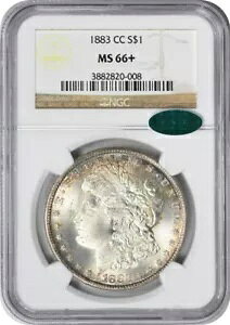1883-CC K MS66+ NGC (CAC)