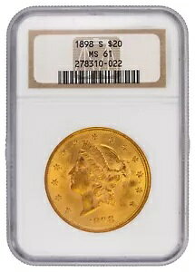 1898-S AJ 20h _uC[O - NGC MS-61