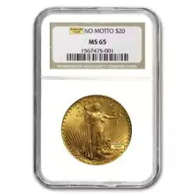 20ドル セント・ゴーデンズ ゴールド ダブルイーグル MS-65 NGC（ランダム）