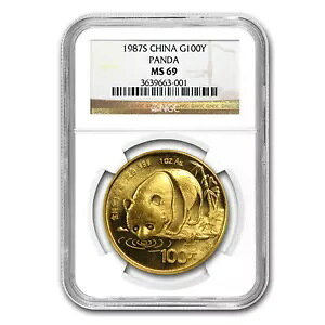 1987-S  1IX  p_ MS-69 NGC