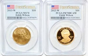 2013-W $10 �G�f�B�X�E�E�B���\�� 2�s�[�X�Z�b�g MS70�APR70DCAM PCGS �t�@�[�X�g�X�g���C�N 931843-85