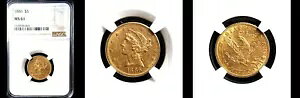 1886N $5 NGC MS61-s388,360̒z- oeBwbhn[tC[O ---