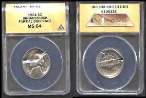 1964N 5C  ~g G[ u[hXgbN IubP[W ANACS MS64 WFt@[\ jbN