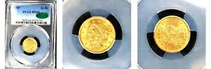 1907�N $2.50 MS64 PCGS/CAC-PQ-FLASHY-LIBERTY HEAD QUARTER EAGLE