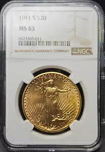 1911N S $20 ZgES[fY S[h _uC[O MS 63 NGCA\
