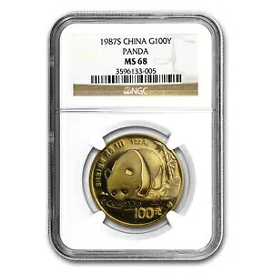 1987-S  1IX  p_ MS-68 NGC