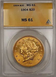 1904N 20h oeB _uC[O ANACS MS-61 (Ǖi) SB