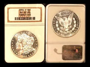 1904-O $1 MS65DPL NGC-BLAST �z���C�g�����X�^�[ �����K���E�_���[