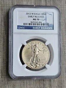 2012N W $50 S[hC[O 1IX NGC MS70 ER [X KEY DATE ARC