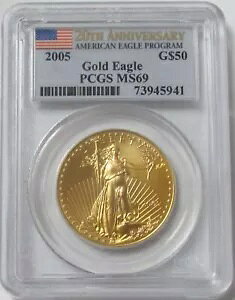 2005N 50h AJC[O 20NLO 1IX RC PCGS ~g Xe[g 69