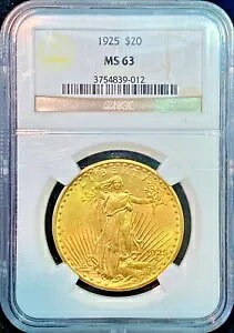 1925N ZgS[fX 20h _uC[O NGC MS 63