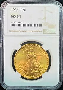 1924NZgS[fX 20h _uC[O NGC MS 64