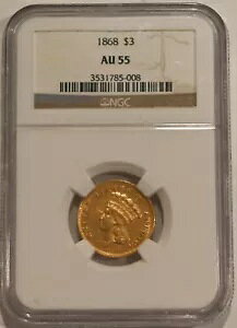1868 �N 3 �h�� NGC AU55 3 �h�� �C���f�B�A�� �v�����Z�X �w�b�h ��������!!!