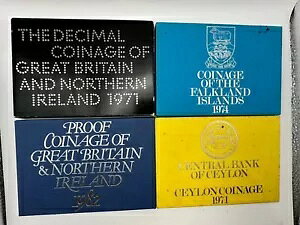 �p�����b�g 1971�A1982�A�Z�C���� 1971�A�t�H�[�N�����h 1974 �v���[�t �R�C�� �Z�b�g (Rx1222418/GR)