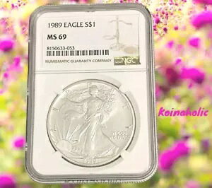 1989 $1 AJ Vo[ C[O O[h NGC MS69 X|bgȂA邢