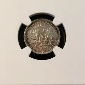 1909 tX Vo[ 50 Zg 50C tBMA ܂ NGC AU 58 RC