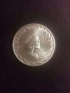 1�I���X2017 Democile �V���o�[ �V�[���h �R�C�� Min Mintage BU COA!