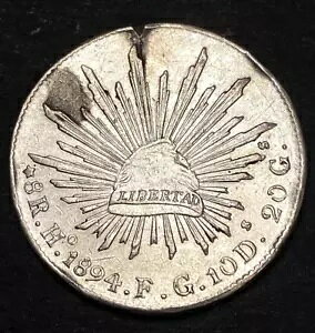  1892 8 Reales LVR Ho F.G.GV[W ~g Lbv & CY [h Vo[ RC