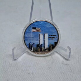 2001 アメリカン シルバー イーグル $1 地金コイン .999 ファイン 9/11 ツイン タワー