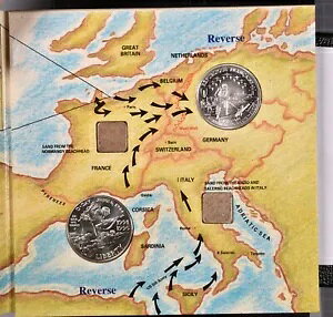 ノルマンディーの戦い ヨーロッパ解放 50 周年記念コインセット
