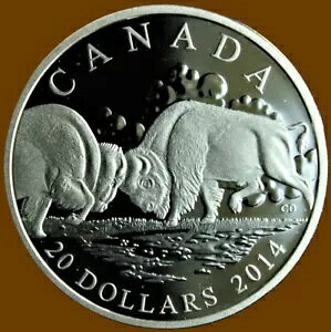 2014 �J�i�_ $20 1 �I���X�V���o�[�R�C�� -THE BISON: THE FIGHT