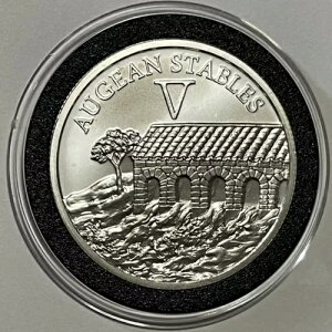 Hercules V Augean Stables �R���N�^�[ �R�C�� 1 �g���C�I���X .999 �t�@�C�� �V���o�[ ���E���h ���_��
