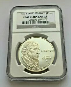 1993 S Vo[ WF[X }fB\ NGC PF 69 Eg JI Vo[ oCZejA $1 RC