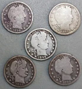 5 RC  1895-1899 Vo[ o[o[ NH[^[ 25c č^Cv RC YG