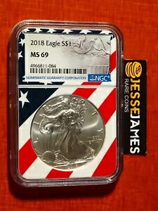 2018 $1 AJ Vo[ C[O NGC MS69 čRA