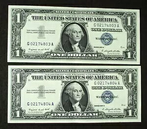 2  1 h؂̘Aԍ 1957 NVg UNC