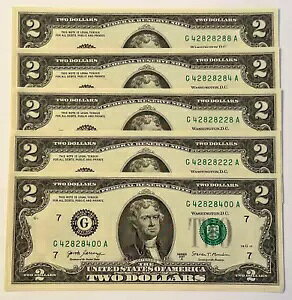 2017A $2 Notes G ubN  / z / 5 m[g / 5 f[X / gCi[