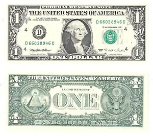 1995 $1 N[uhnEFuvX D-C ubNm[g Fr 1923-D #8946