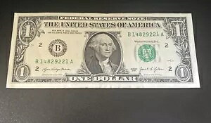 V[Y 2021 - $1 FRN - Ih[^[ - B14829221A - CYh 1 摜Q