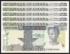 K[i 2 ZfBX X 5  AA vtBbNX 1979 P-18a 1/20 oh UNC 