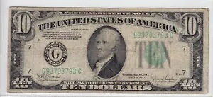 1934C $10 AM CmCBVJS FR#2008-G G93703793C