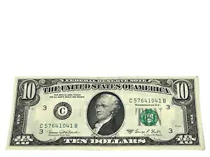 č 1969C $10 AMANXvAS/N C 57641041 B (#494)