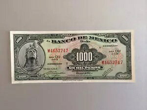 1000 y\ LVR 1977 CUAUHTEMOC SERIE CAV