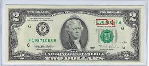 US$2 FRN t@V[ SNAC [h a 1987 10.6 Ag^ 6 F XFineB FN57