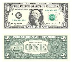 1995 $1 N[uhnEFuvX D-C ubNm[g Fr 1923-D #8955