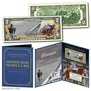 ������ �����n $2 US Bill Triple Crown 50th Anniversary LTD & # of 1973