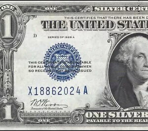 ?? 1928-A $1 Vo[ؖut@j[obNv (( 1 h)) Fr 1601 62024