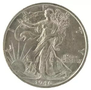 č 1946-S EH[LO oeB n[t_[ 50 Zg 90% Vo[ TtVXRǃRC