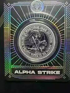 2024 **ALPHA STRIKE** �T���A �Z���g �W���[�W �A���h �U �h���S�� 1�I���X �V���o�[ PL �R�C��