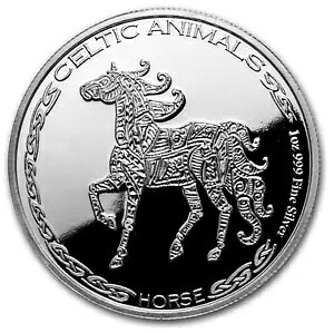 2020 Horse Celtic Animals Chad BU .999 1 IX Vo[ RC Eh Lbv